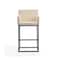 Manhattan Comfort Ambassador Barstool in Cream and Black BS017-CR - alternate 3